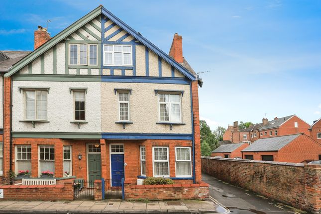 Thumbnail End terrace house for sale in Queen Annes Road, York
