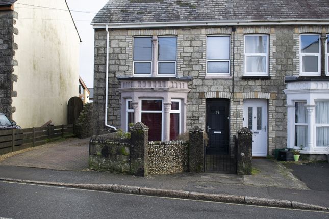 Semi-detached house for sale in Slades Road, St. Austell, Cornwall