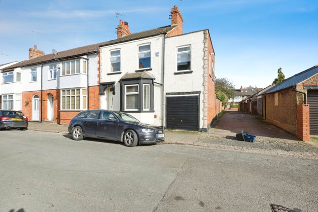 Thumbnail End terrace house for sale in Wycliffe Road, Northampton