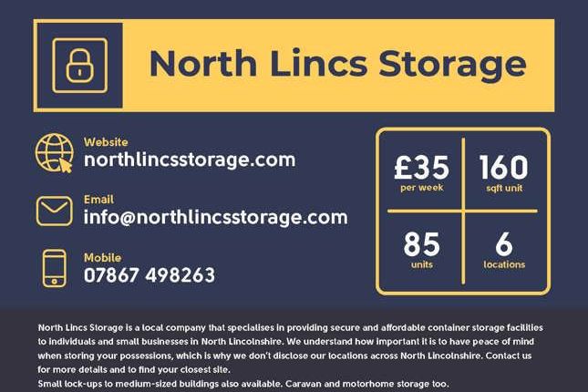 Thumbnail Industrial to let in North Lincs Storage, Grimsby, North East Lincolnshire