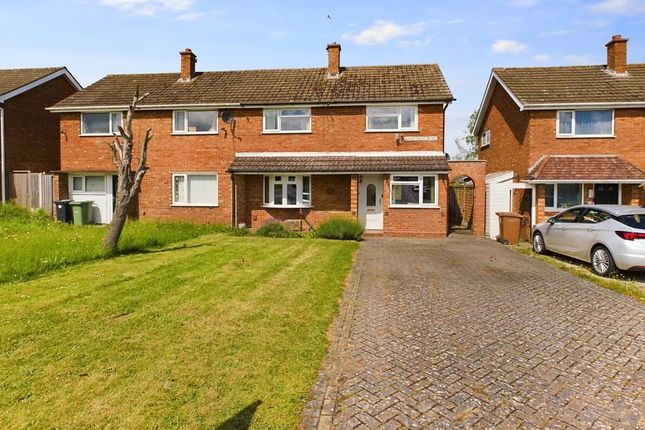 Thumbnail Semi-detached house for sale in Windermere Drive, Worcester, Worcestershire