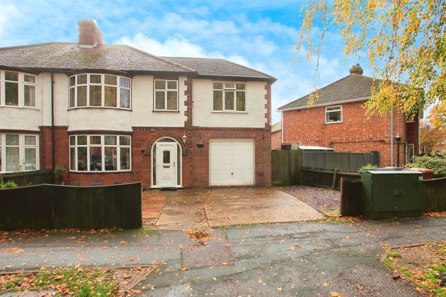 Thumbnail Semi-detached house for sale in Holland Avenue, Walton, Peterborough