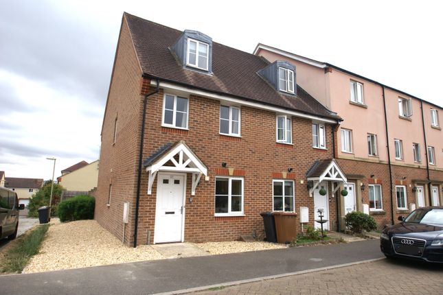 Thumbnail End terrace house to rent in Long Barn Road, Augusta Park, Andover