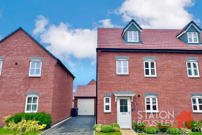 Thumbnail Semi-detached house for sale in Chadburn Road, Linby