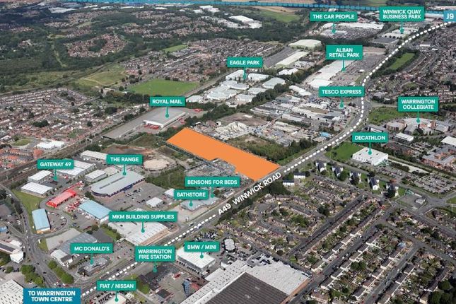 Land to let in Open Storage Land, Winwick Road, Warrington, Cheshire