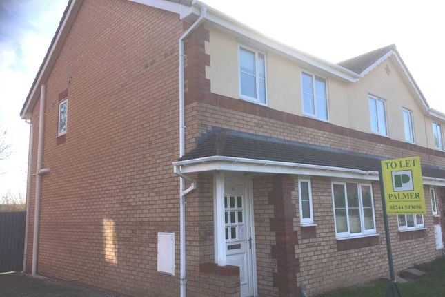 Thumbnail End terrace house to rent in Cwrt Maes Goch, Bagillt, 6At.
