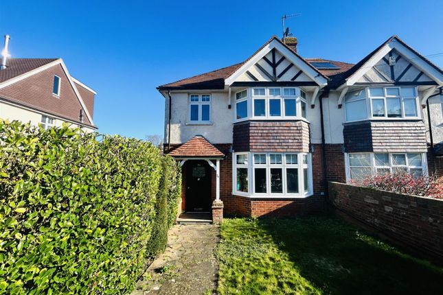 Thumbnail Semi-detached house for sale in Milton Road, Eastbourne