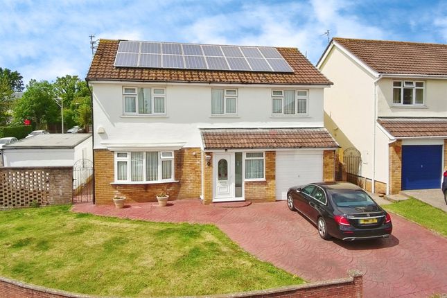 Thumbnail Detached house for sale in Glastonbury Road, Sully, Penarth