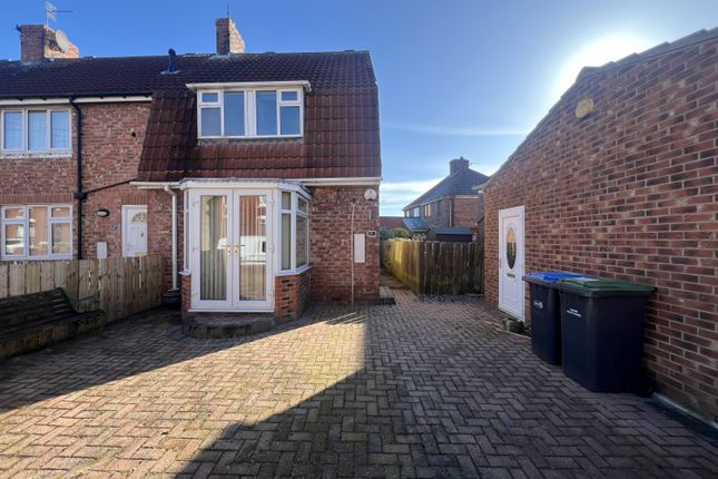 End terrace house for sale in North Crescent, Peterlee, County Durham