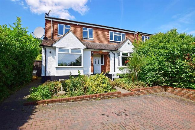 Thumbnail Semi-detached house for sale in Downs Road, Istead Rise, Kent