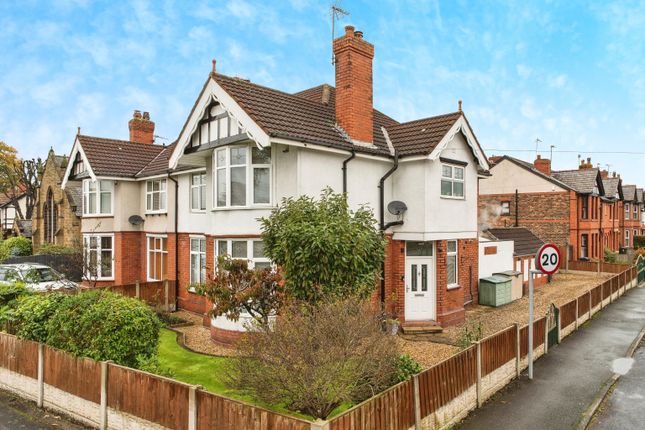 Thumbnail Semi-detached house for sale in Higher Knutsford Road, Stockton Heath, Warrington, Cheshire