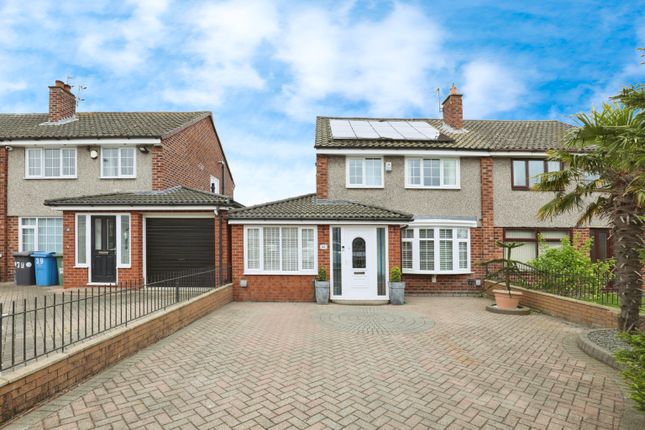 Semi-detached house for sale in Arklow Drive, Liverpool