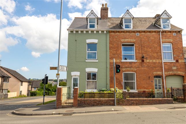 Thumbnail End terrace house for sale in Newport Road, Barnstaple