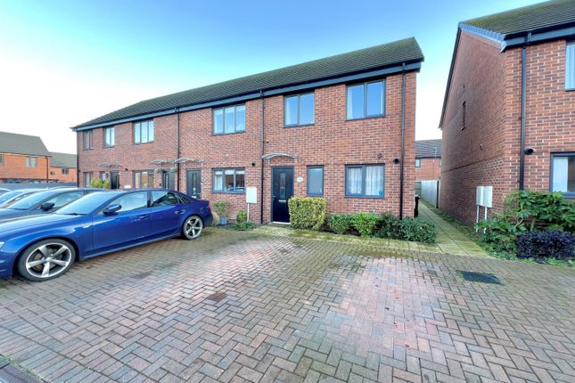 End terrace house for sale in Draper Road, Gunthorpe, Peterborough