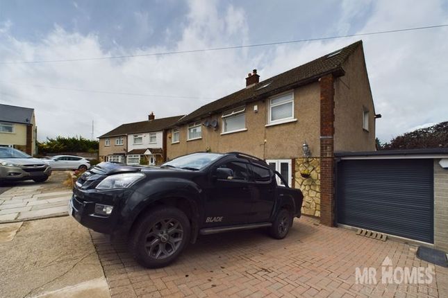 Thumbnail Semi-detached house for sale in Brundall Crescent, Culverhouse Cross, Cardiff