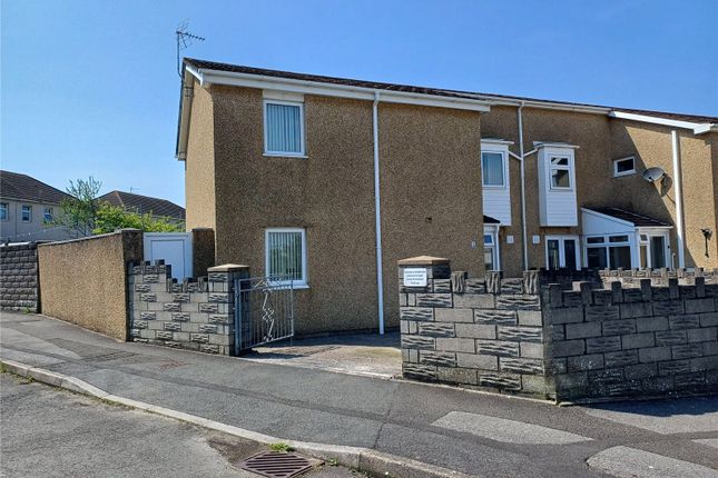 End terrace house for sale in Plumley Close, North Cornelly, Bridgend
