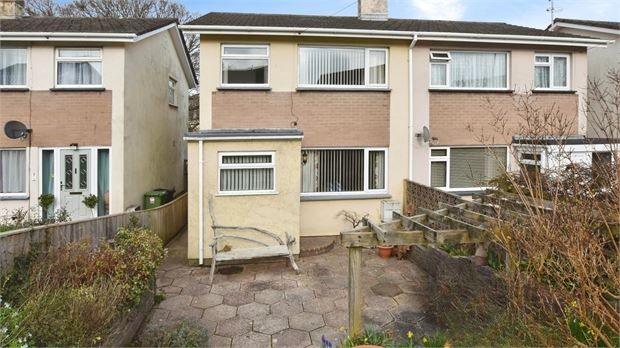 Semi-detached house to rent in Barton Drive, Bradley Barton, Newton Abbot, Devon.