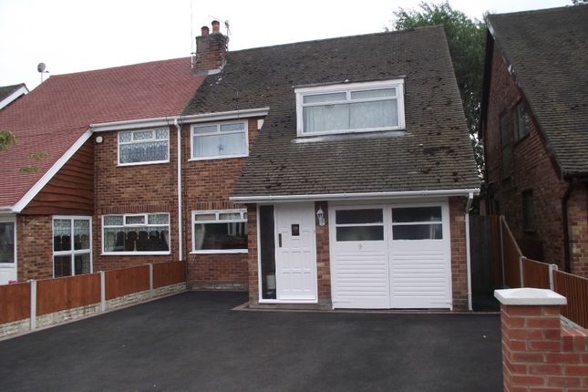 Thumbnail Semi-detached house to rent in Oakland Drive, Upton, Wirral