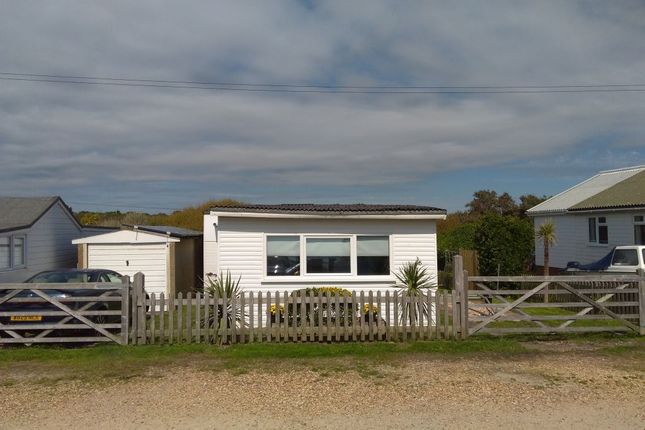 Detached bungalow for sale in Meon Shore Huts, Meon Road, Fareham