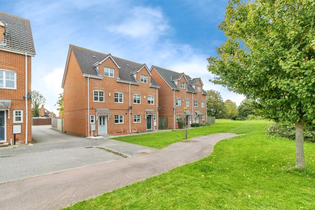 Thumbnail End terrace house for sale in Edwards Croft, Bradville, Milton Keynes, Buckinghamshire