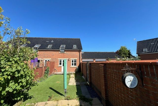 Thumbnail End terrace house to rent in Rose Lane Close, Palgrave, Diss