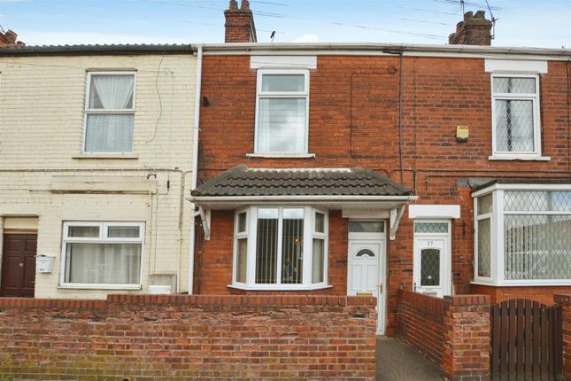 Thumbnail Terraced house for sale in Cemetery Road, Scunthorpe