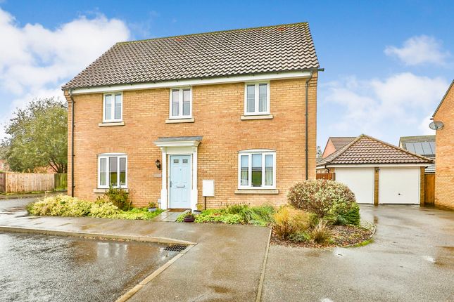 Thumbnail Detached house for sale in Hurricane Close, Carbrooke, Thetford
