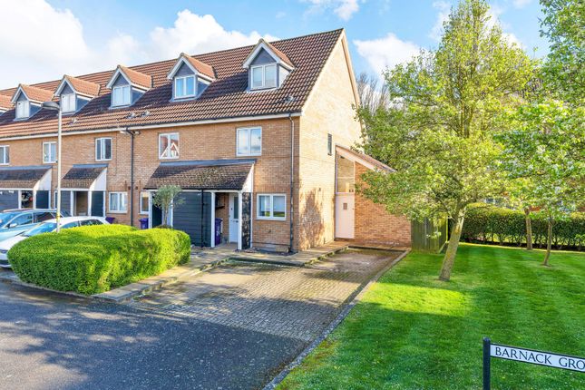 End terrace house for sale in Barnack Grove, Royston