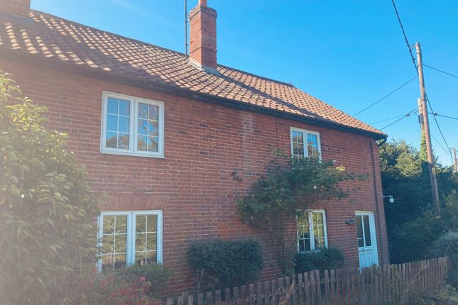 Thumbnail End terrace house to rent in Church Road, Little Glemham, Woodbridge, Suffolk