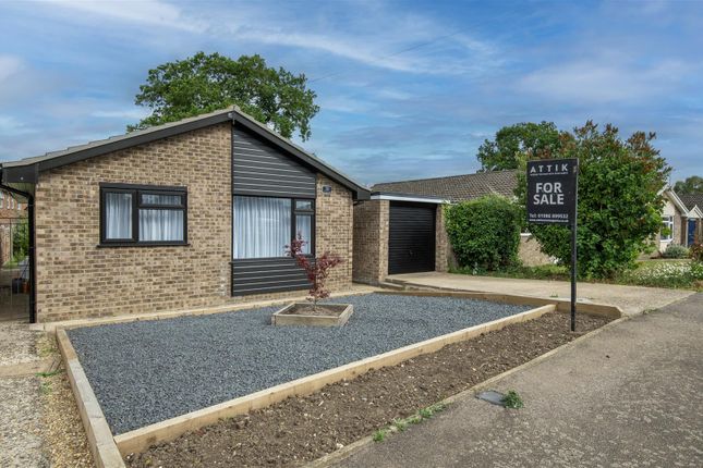 Thumbnail Detached bungalow for sale in Barons Close, Halesworth