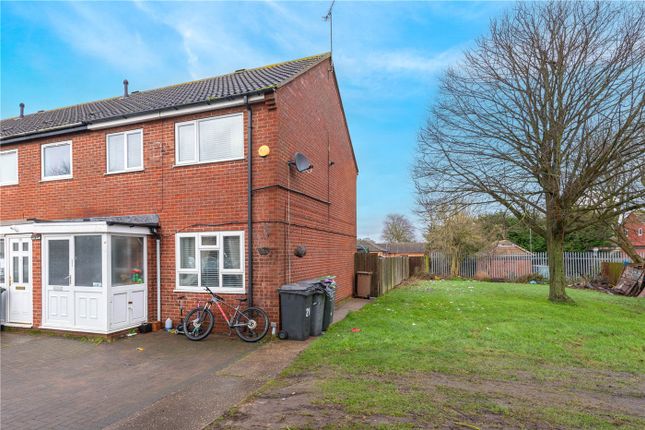 Thumbnail End terrace house for sale in Elizabeth Avenue, North Hykeham, Lincoln, Lincolnshire