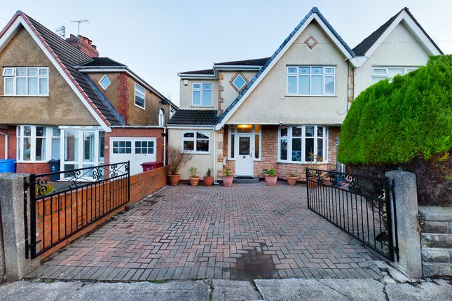 Semi-detached house for sale in Fernbank Avenue, Huyton, Liverpool