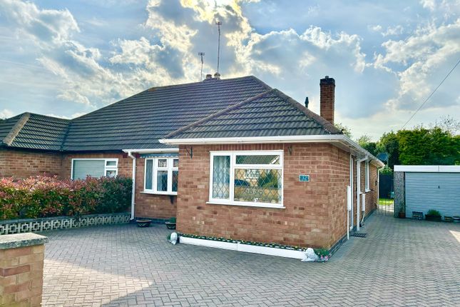 Semi-detached bungalow for sale in West Street, Blaby, Leicester, Leicestershire.