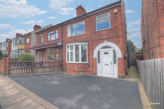 Thumbnail Semi-detached house for sale in Brian Road, Leicester