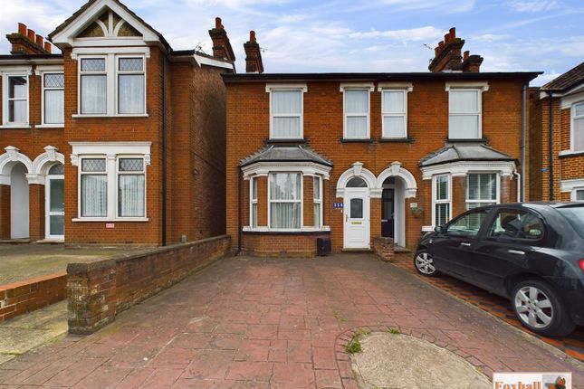 Thumbnail Semi-detached house for sale in Foxhall Road, Ipswich