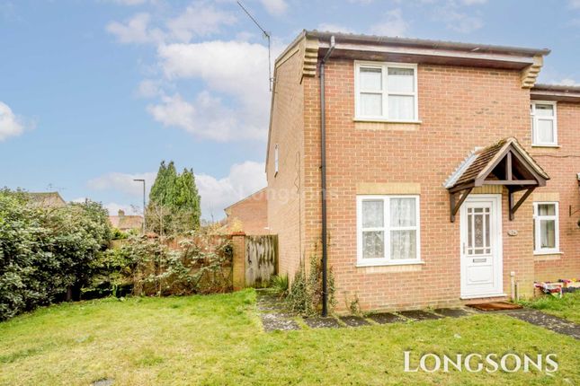 Thumbnail End terrace house for sale in Nicholas Hamond Way, Swaffham
