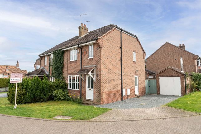 Thumbnail Semi-detached house for sale in Wheelwright Close, Sutton On Derwent