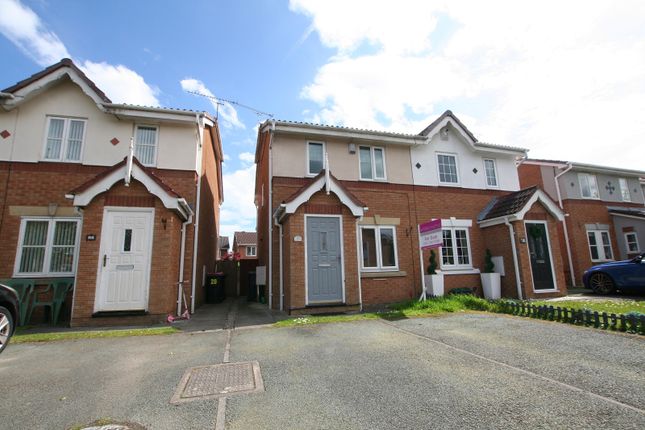 Semi-detached house for sale in Ramsey Road, Stanney Oaks, Ellesmere Port, Cheshire.