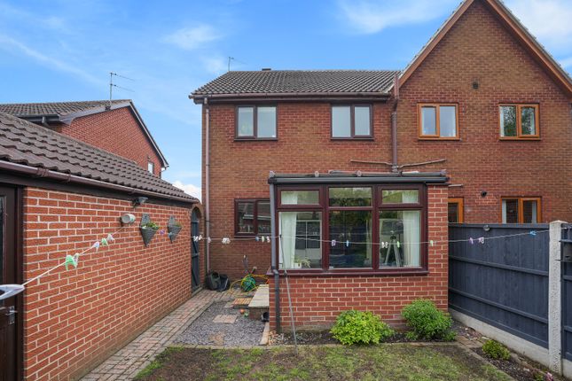 Semi-detached house for sale in Parklands Close, Rossington, Doncaster