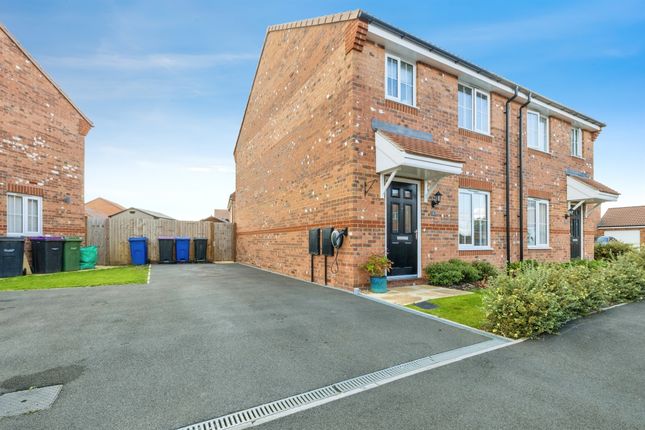 Thumbnail Semi-detached house for sale in Jean Revill Close, Saxilby, Lincoln