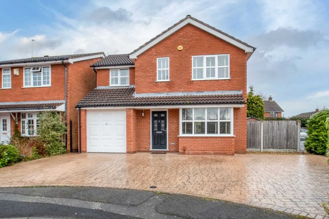 Thumbnail Detached house for sale in Keele Close, Church Hill North, Redditch, Worcestershire