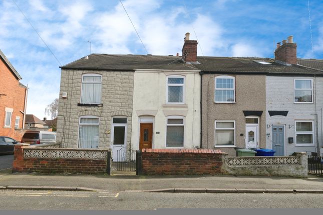 Terraced house for sale in Wellington Street, New Whittington, Chesterfield, Derbyshire