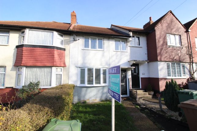 Thumbnail Terraced house to rent in Browning Avenue, Worcester Park