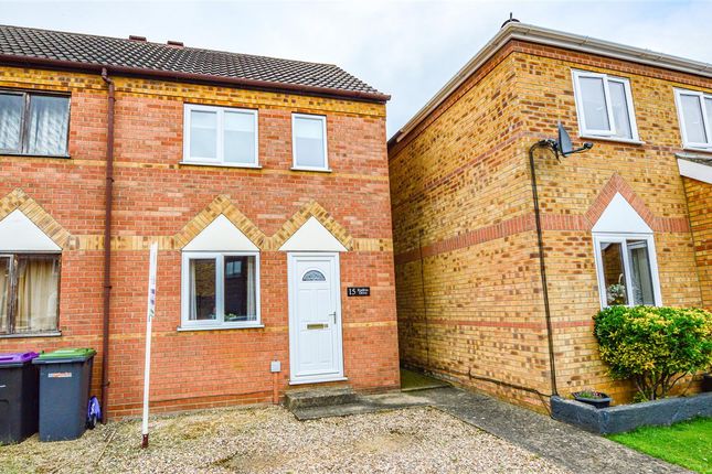 Thumbnail End terrace house for sale in Rudkin Drive, Sleaford