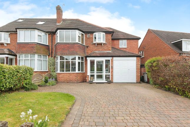 Semi-detached house for sale in Wellington Grove, Solihull