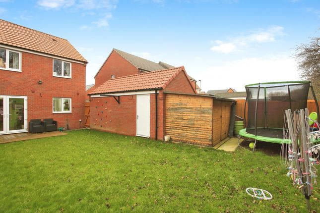 Detached house for sale in Brutus Close, Stanground South, Peterborough