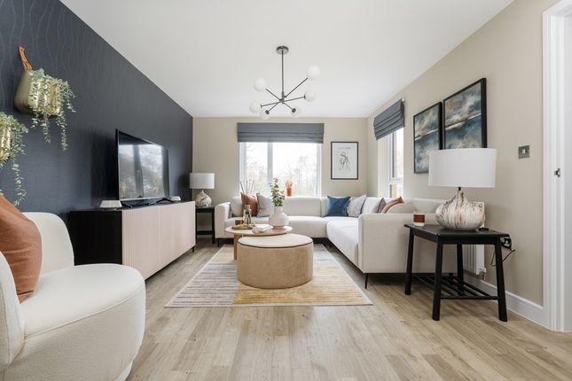 The Bright Lounge Sits To The Front Of The Home