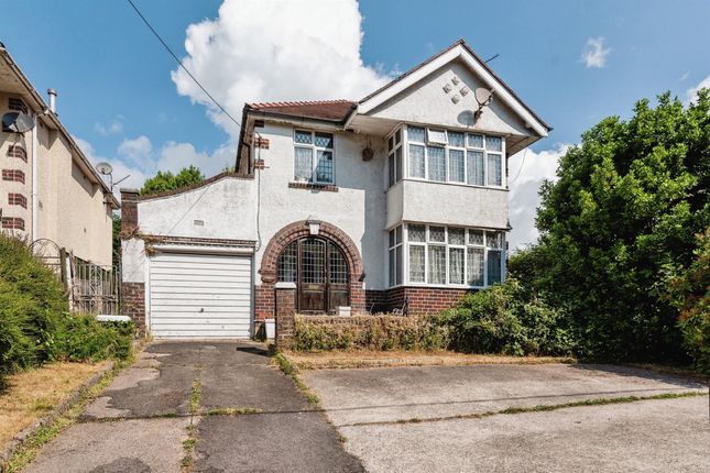 Thumbnail Detached house for sale in Newport Road, Old St. Mellons, Cardiff