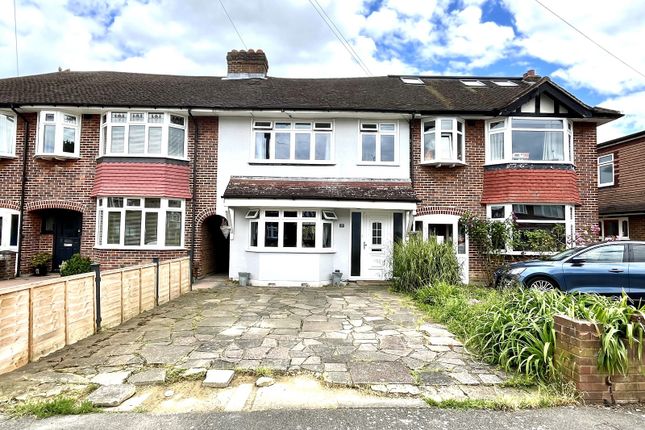 Thumbnail Terraced house for sale in Cheshire Gardens, Chessington, Surrey.