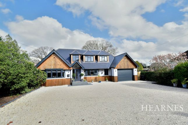 Thumbnail Detached house for sale in Chine Walk, West Parley, Ferndown
